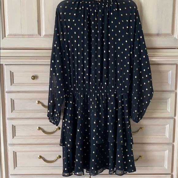 NWT Foil dot tiered dress - Picture 5 of 7